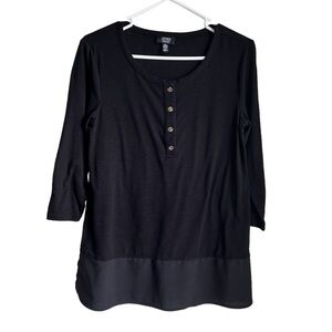 Jones New York Women’s Black Blouse.  Size S